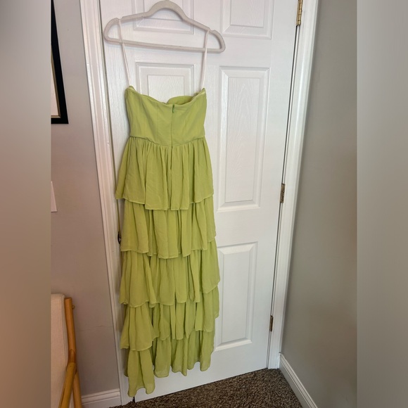 Lovers and Friends Hattie Gown in Green - Picture 7 of 7